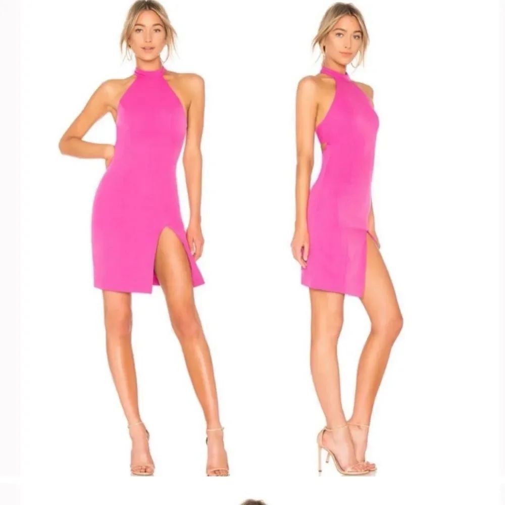 NWT NBD Revolve Sugar Pine Halter Dress